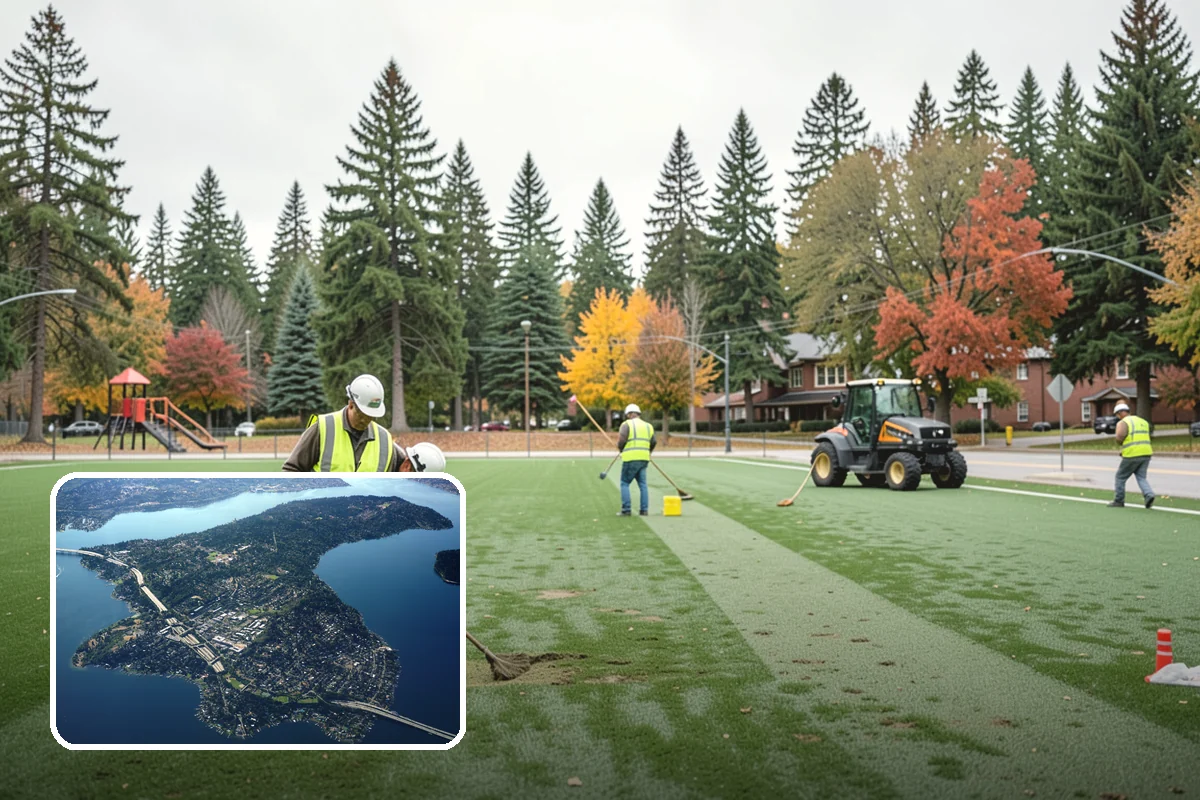Trailhead Maintenance in Mercer Island, King County, WA - Maintains a safe, welcoming entry point to the trail system