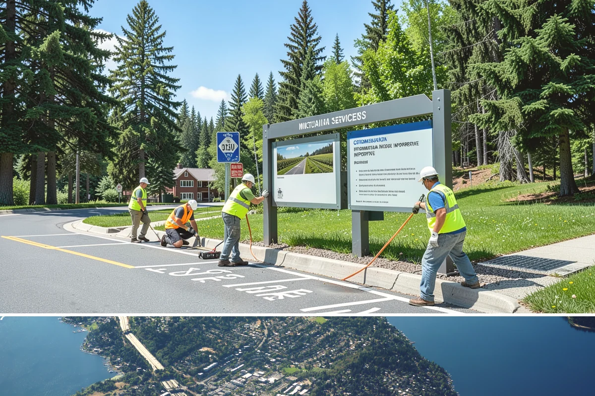 Trailhead Maintenance in Mercer Island, King County, WA - Trailhead upkeep runs year-round, with increased attention during the busy spring-through-fall recreation season.