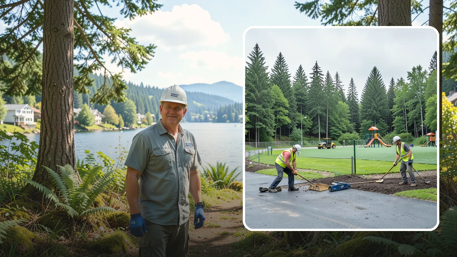 Trailhead Maintenance in Milton, King County, WA - Upkeep of trailhead facilities including parking, signage, kiosks, and access improvements.