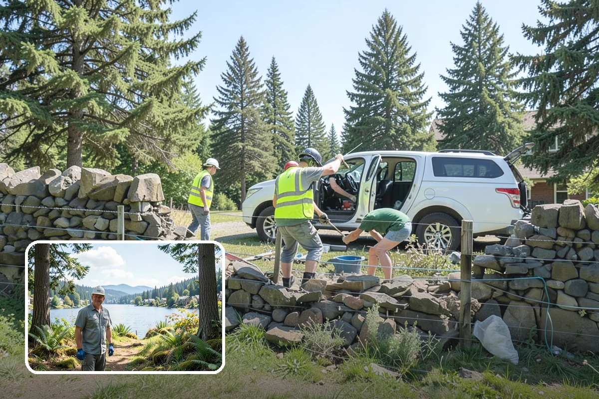Trailhead Maintenance in Milton, King County, WA - Maintains a safe, welcoming entry point to the trail system