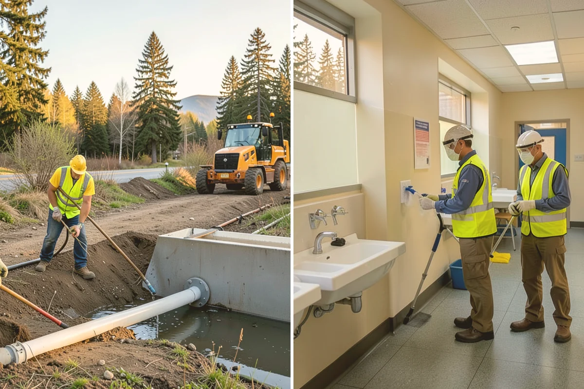 Trailhead Maintenance in Mount Vernon, Skagit County, WA - Inspect parking, signage, kiosks, and access features
