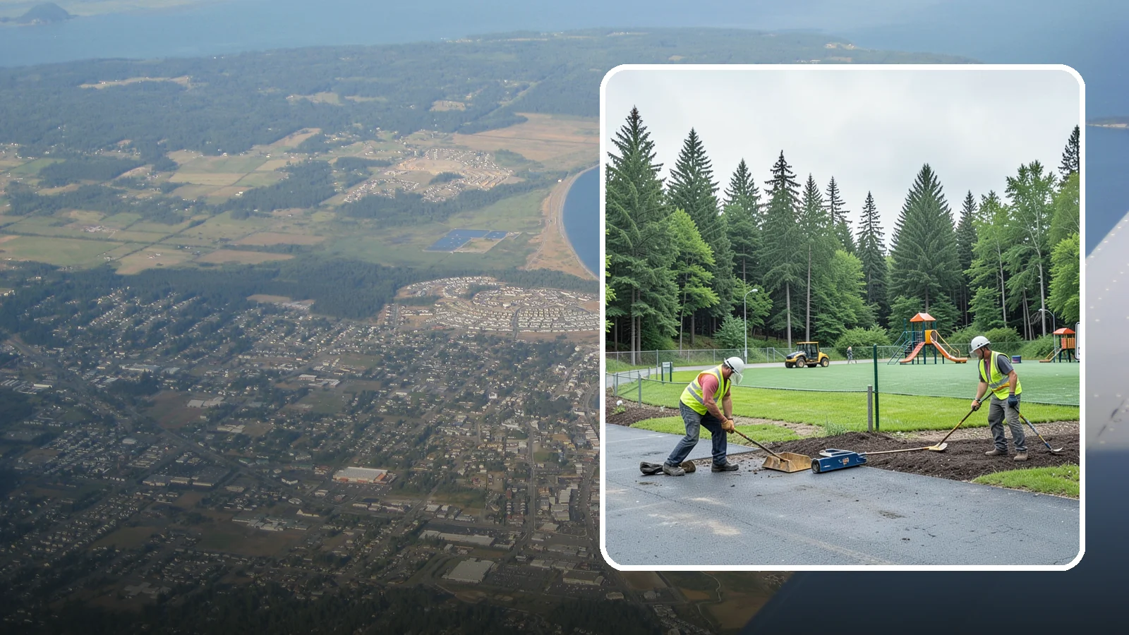 Trailhead Maintenance in Oak Harbor, Island County, WA - Upkeep of trailhead facilities including parking, signage, kiosks, and access improvements.