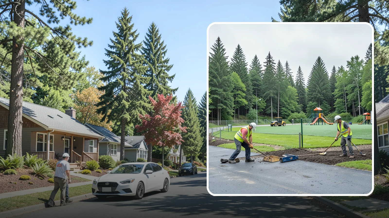 Trailhead Maintenance in Orting, Pierce County, WA - Upkeep of trailhead facilities including parking, signage, kiosks, and access improvements.