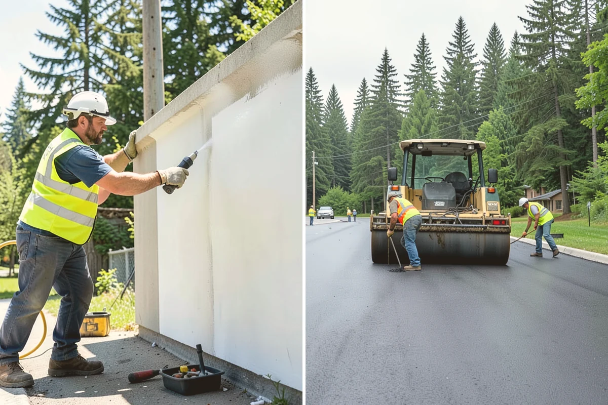 Trailhead Maintenance in Orting, Pierce County, WA - Inspect parking, signage, kiosks, and access features