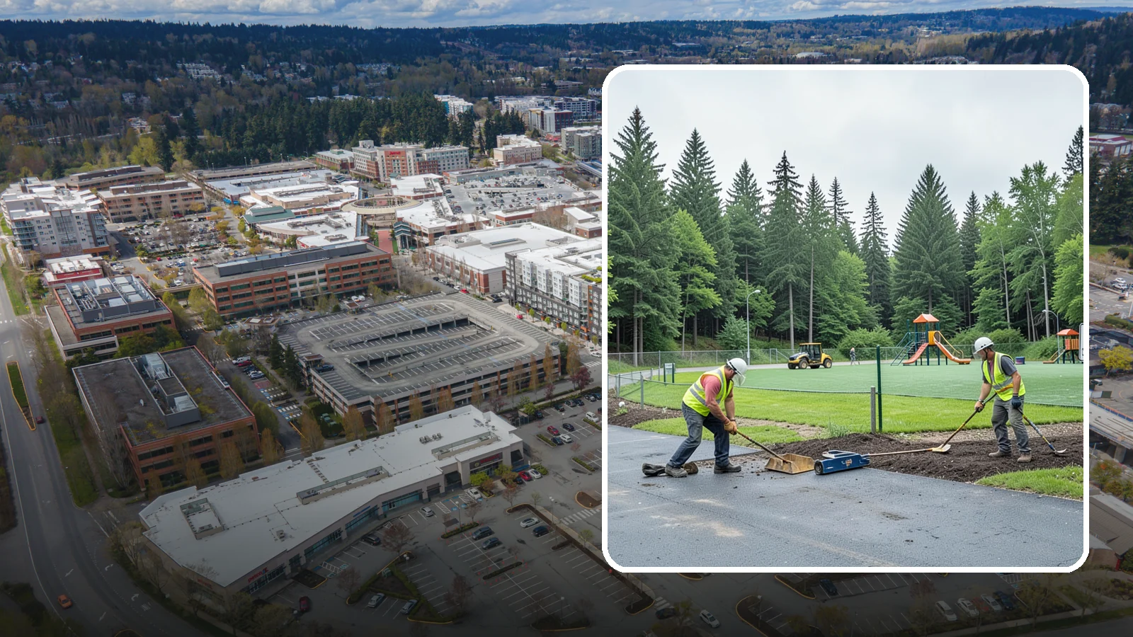 Trailhead Maintenance in Redmond, King County, WA - Upkeep of trailhead facilities including parking, signage, kiosks, and access improvements.