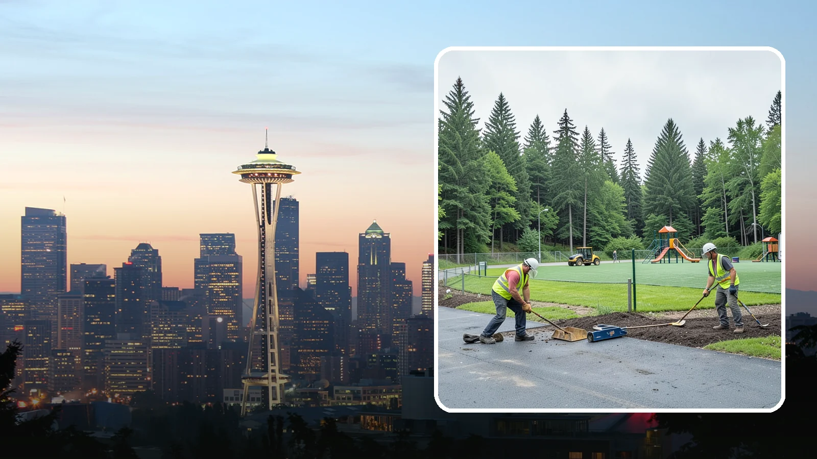 Trailhead Maintenance in Seattle, King County, WA - Upkeep of trailhead facilities including parking, signage, kiosks, and access improvements.