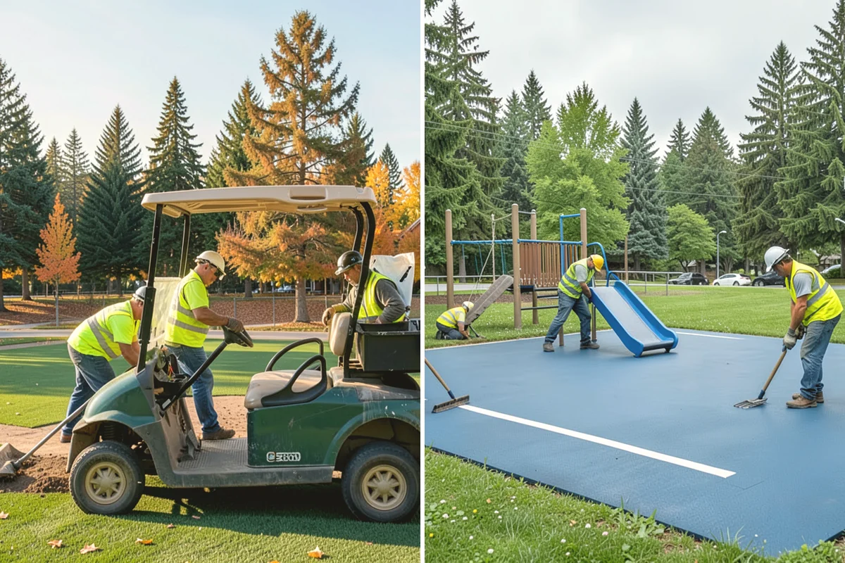 Trailhead Maintenance in University Place, Pierce County, WA - Inspect parking, signage, kiosks, and access features