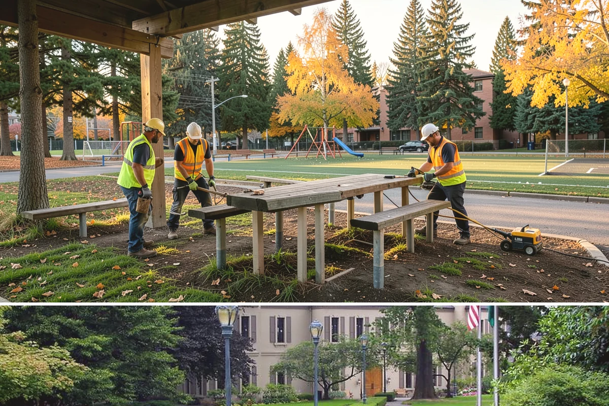 Trailhead Maintenance in Woodinville, King County, WA - Trailhead upkeep runs year-round, with increased attention during the busy spring-through-fall recreation season.