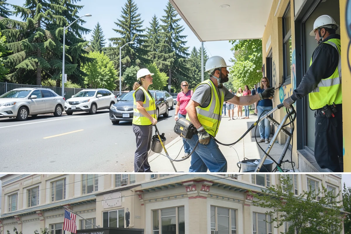 Transit Facility Cleaning in Anacortes, Skagit County, WA - Cleaning runs year-round given constant transit use, with frequency scaled up in high-ridership seasons and around major events.