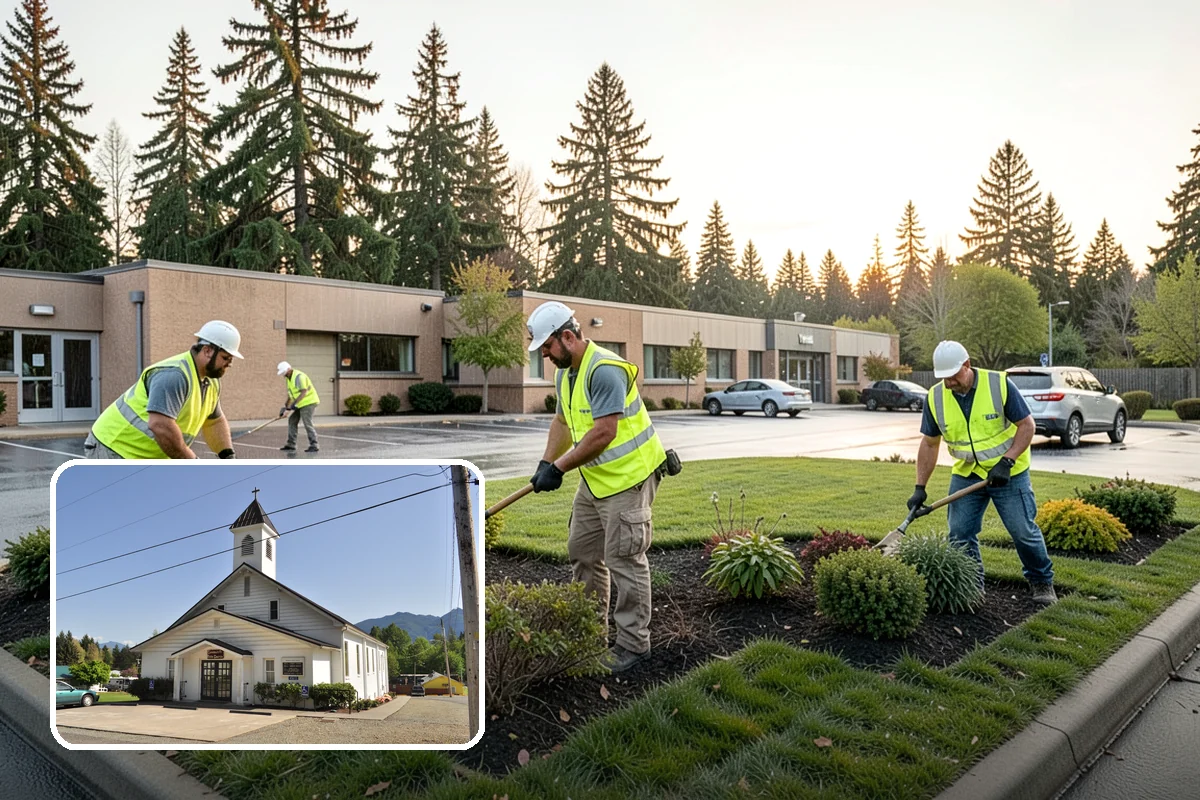Transit Facility Cleaning in Concrete, Skagit County, WA - Regular washing controls grime and biohazards on high-use surfaces