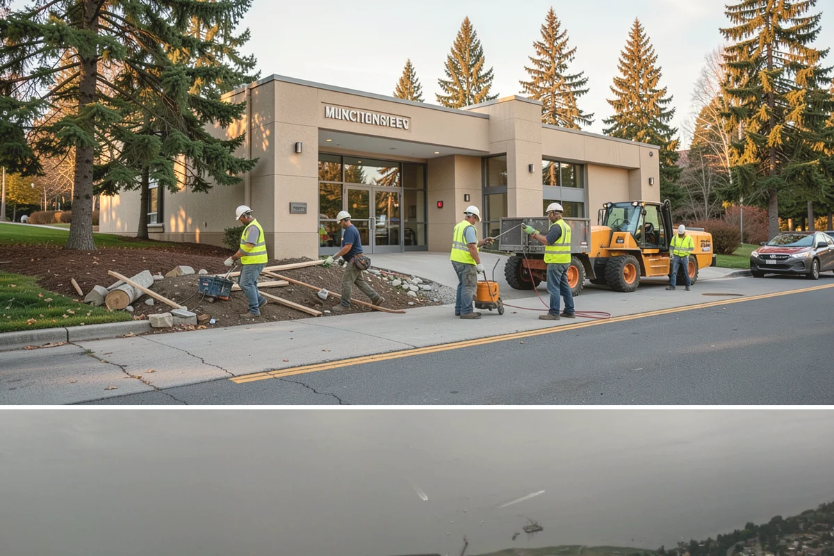 Transit Facility Cleaning in Des Moines, King County, WA - Cleaning runs year-round given constant transit use, with frequency scaled up in high-ridership seasons and around major events.
