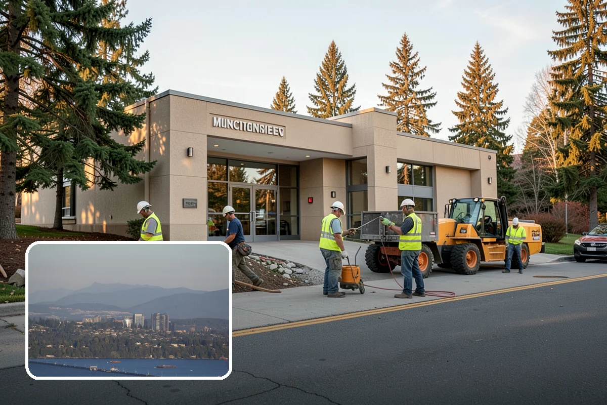Transit Facility Cleaning in Medina, King County, WA - Regular washing controls grime and biohazards on high-use surfaces