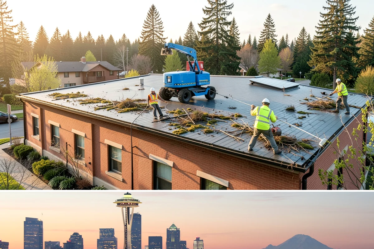 Transit Facility Cleaning in Seattle, King County, WA - Cleaning runs year-round given constant transit use, with frequency scaled up in high-ridership seasons and around major events.