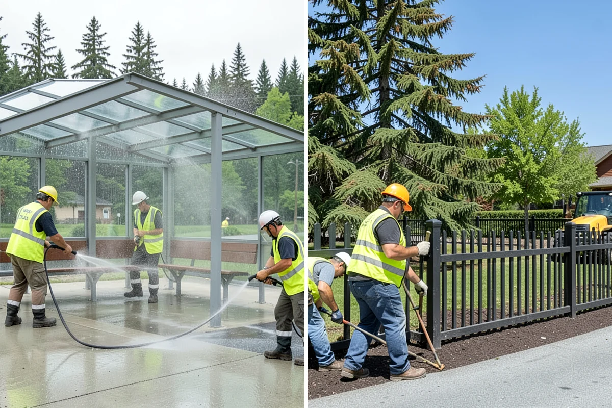 Transit Facility Cleaning in Sedro-Woolley, Skagit County, WA - We map facilities and confirm surfaces and cleaning windows