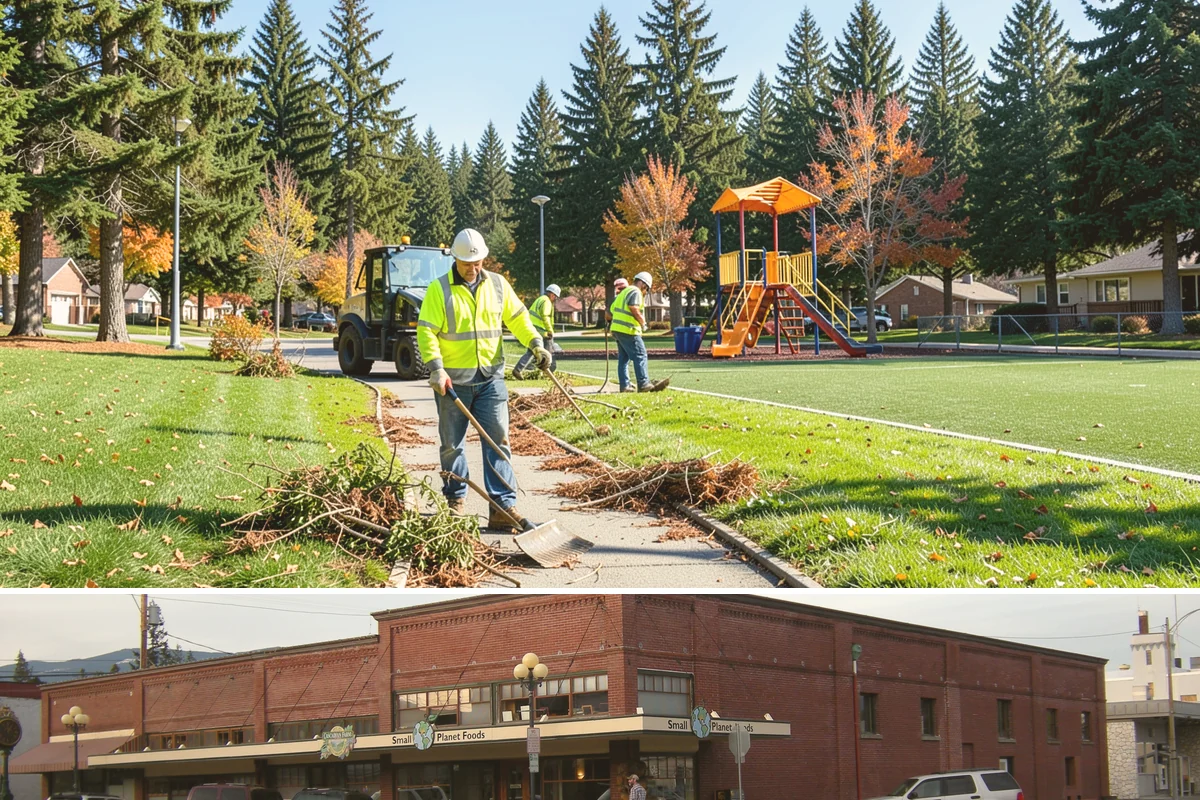 Transit Facility Cleaning in Sedro-Woolley, Skagit County, WA - Cleaning runs year-round given constant transit use, with frequency scaled up in high-ridership seasons and around major events.
