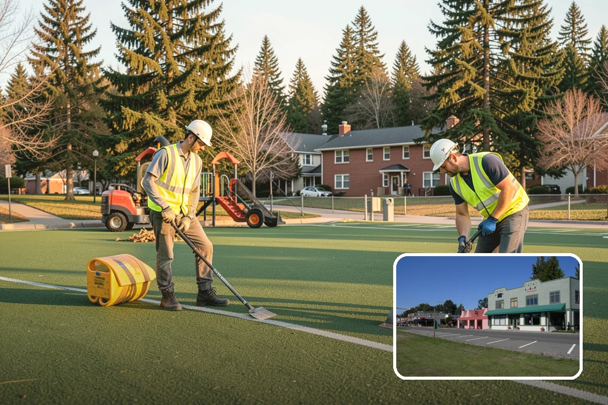 Transit Facility Cleaning in Snoqualmie, King County, WA - Regular washing controls grime and biohazards on high-use surfaces