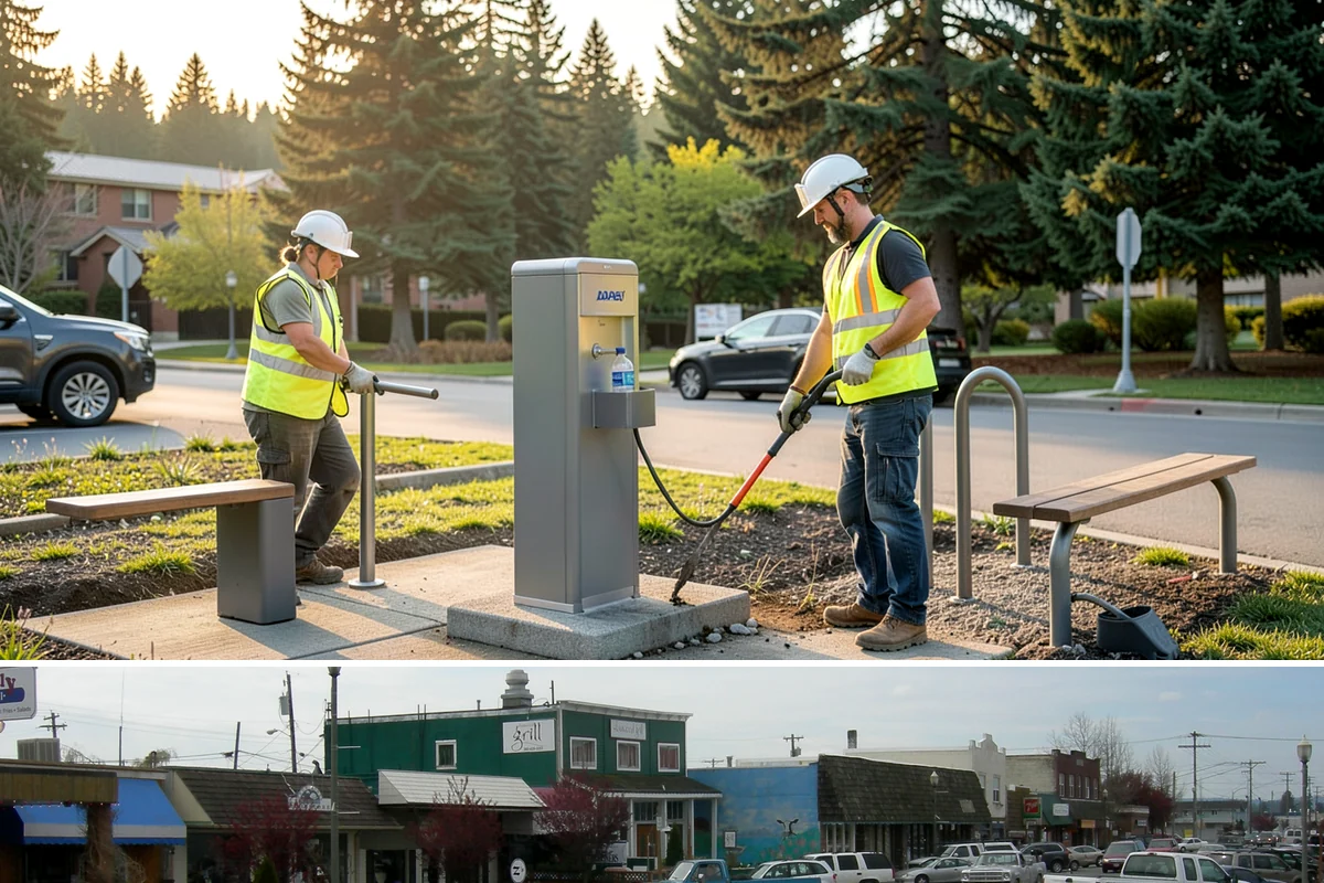 Transit Facility Cleaning in Stanwood, Snohomish County, WA - Cleaning runs year-round given constant transit use, with frequency scaled up in high-ridership seasons and around major events.