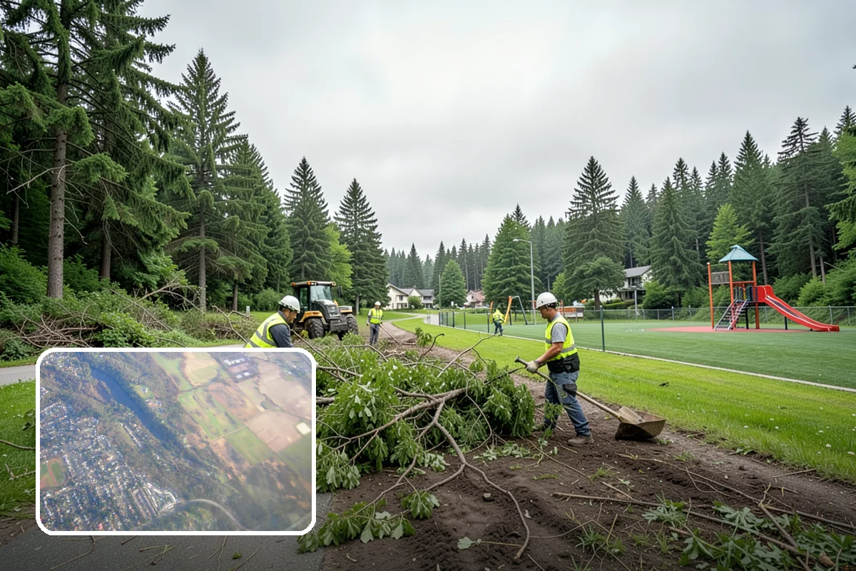 Transit Facility Grounds Maintenance in Algona, King County, WA - Maintenance that keeps buses and riders moving safely