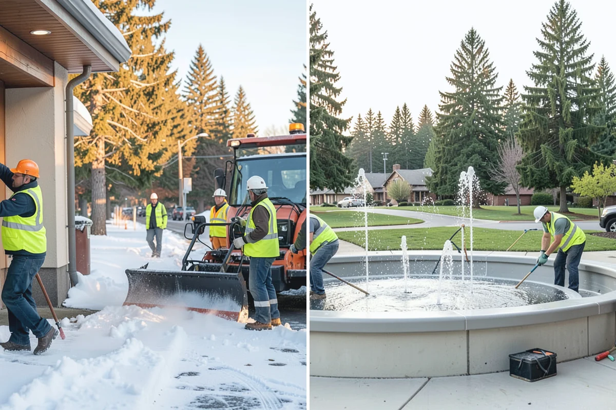 Transit Facility Grounds Maintenance in Beaux Arts Village, King County, WA - Coordinate with transit operations to identify active lanes and safe work windows