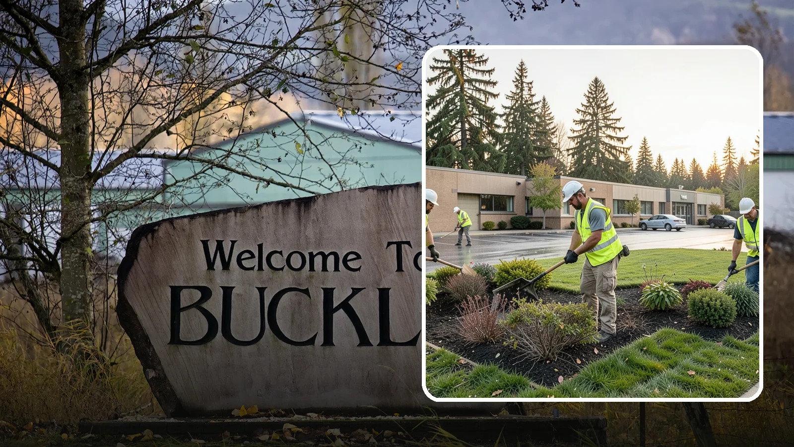Transit Facility Grounds Maintenance in Buckley, Pierce County, WA - Grounds maintenance for transit centers, park-and-rides, and bus bases across Western Washington transit agencies.