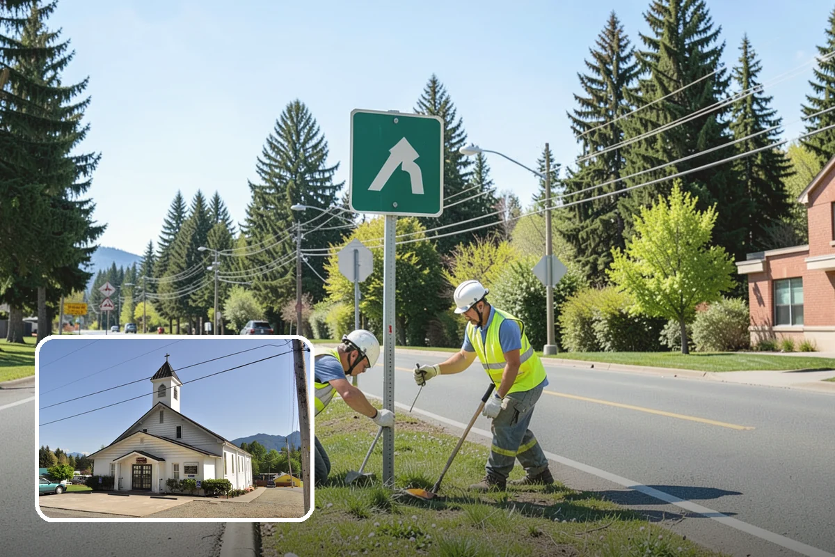 Transit Facility Grounds Maintenance in Concrete, Skagit County, WA - Maintenance that keeps buses and riders moving safely