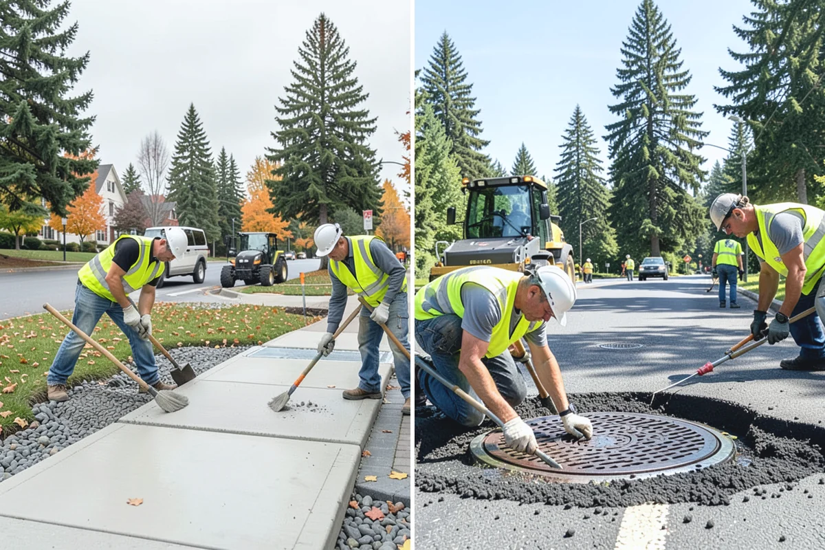 Transit Facility Grounds Maintenance in Des Moines, King County, WA - Coordinate with transit operations to identify active lanes and safe work windows
