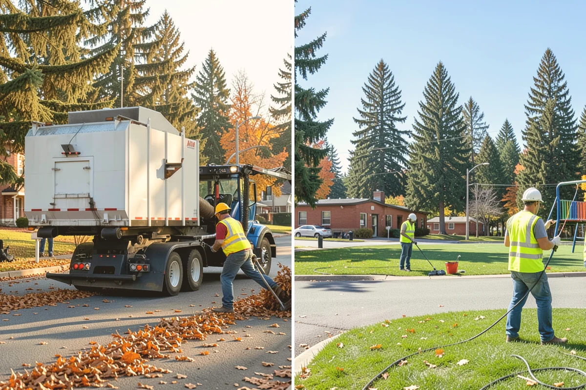 Transit Facility Grounds Maintenance in Eatonville, Pierce County, WA - Coordinate with transit operations to identify active lanes and safe work windows