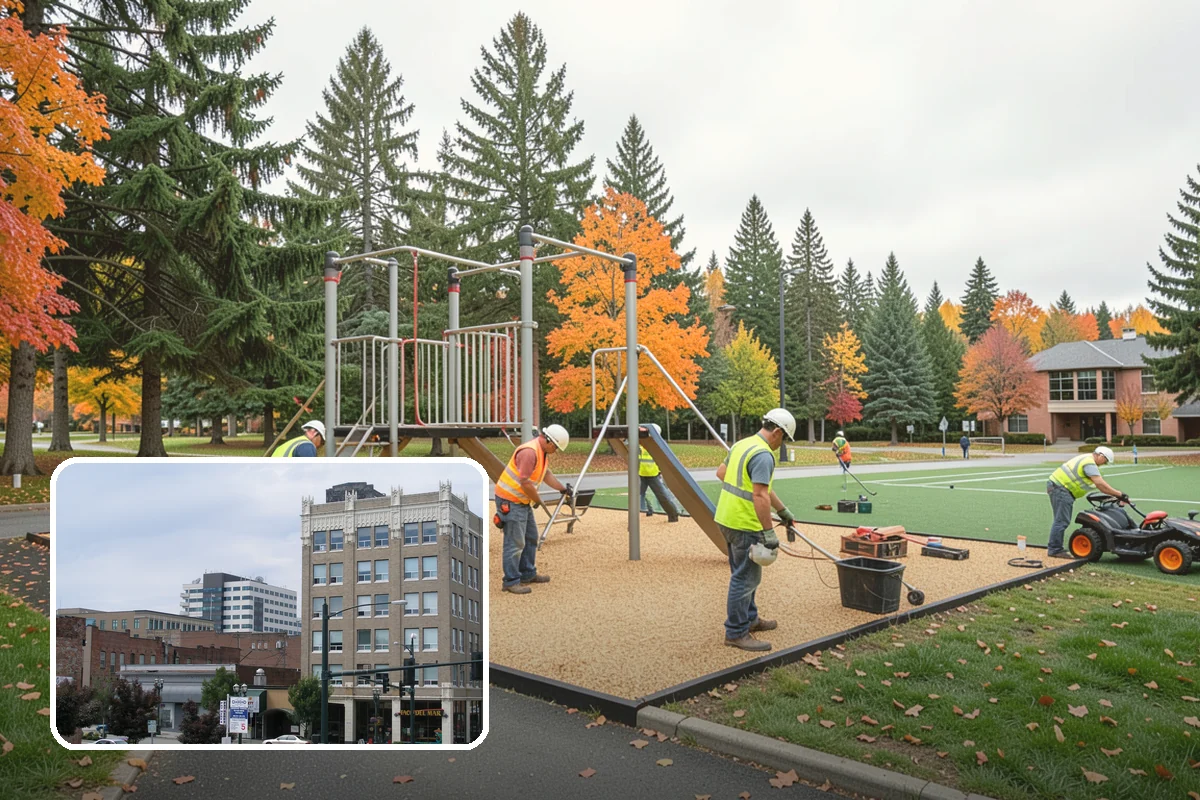 Transit Facility Grounds Maintenance in Everett, Snohomish County, WA - Maintenance that keeps buses and riders moving safely
