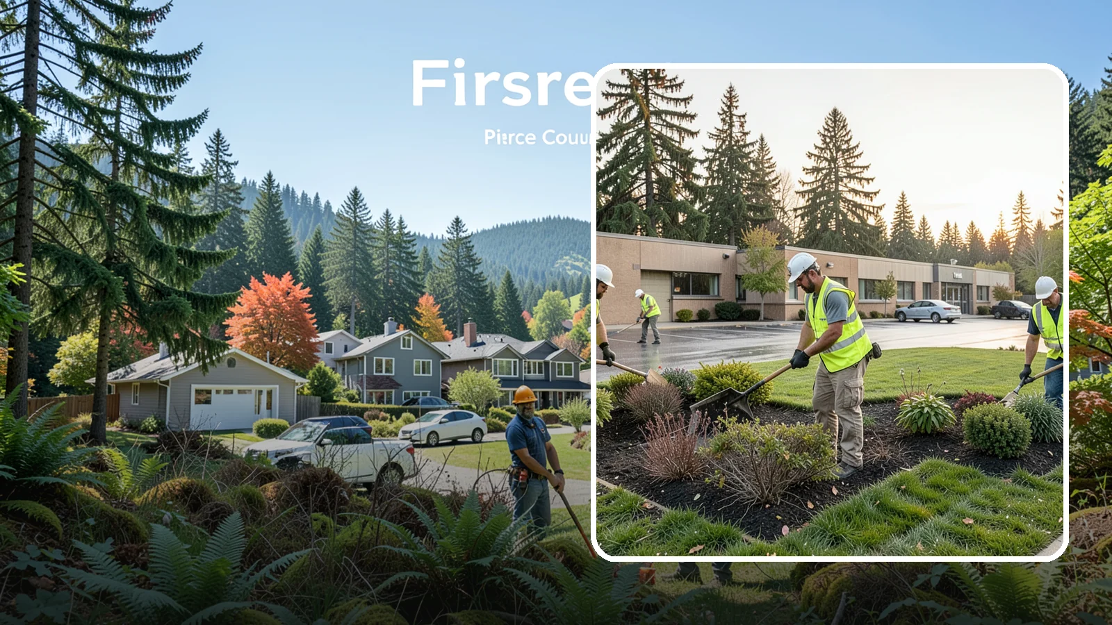 Transit Facility Grounds Maintenance in Fircrest, Pierce County, WA - Grounds maintenance for transit centers, park-and-rides, and bus bases across Western Washington transit agencies.