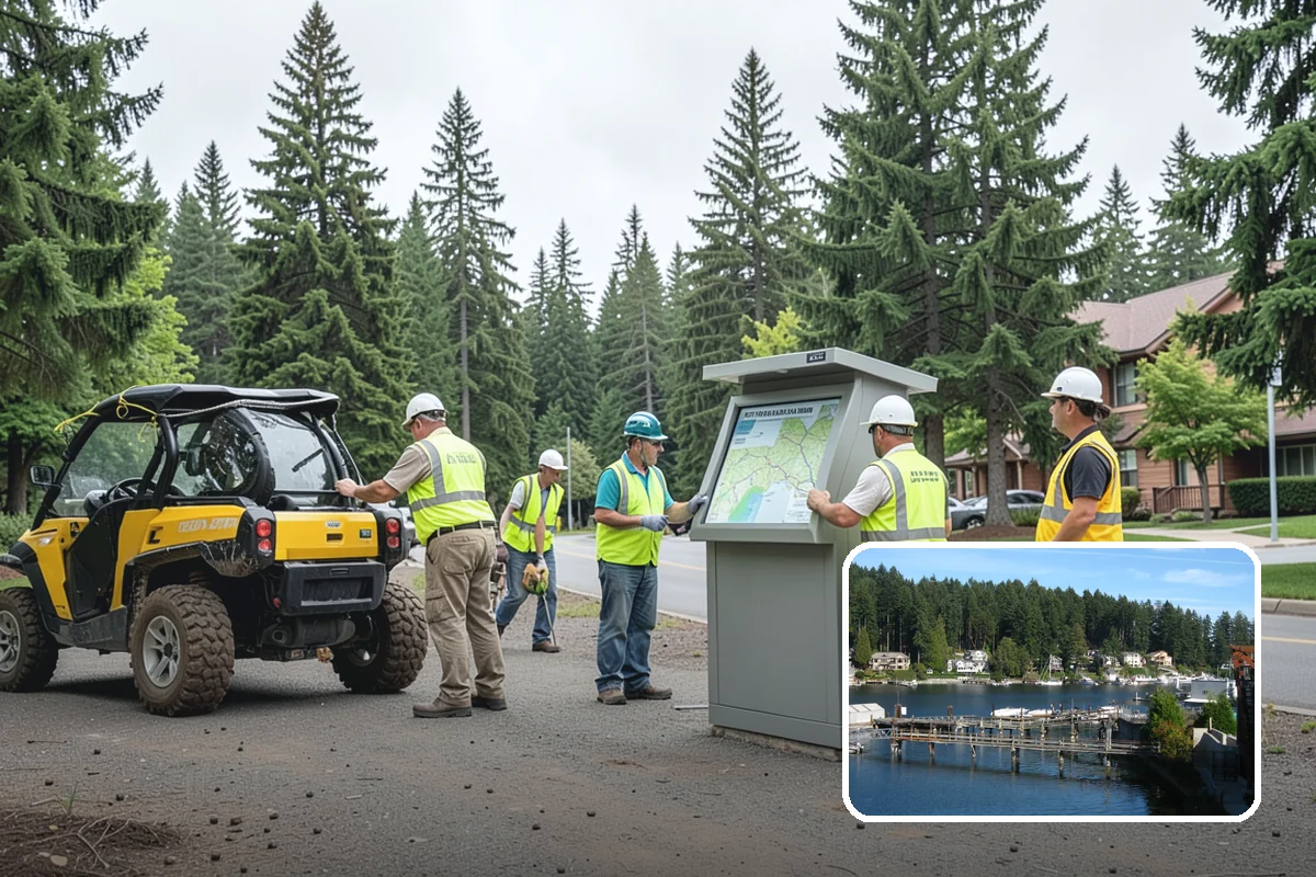 Transit Facility Grounds Maintenance in Gig Harbor, Pierce County, WA - Maintenance that keeps buses and riders moving safely