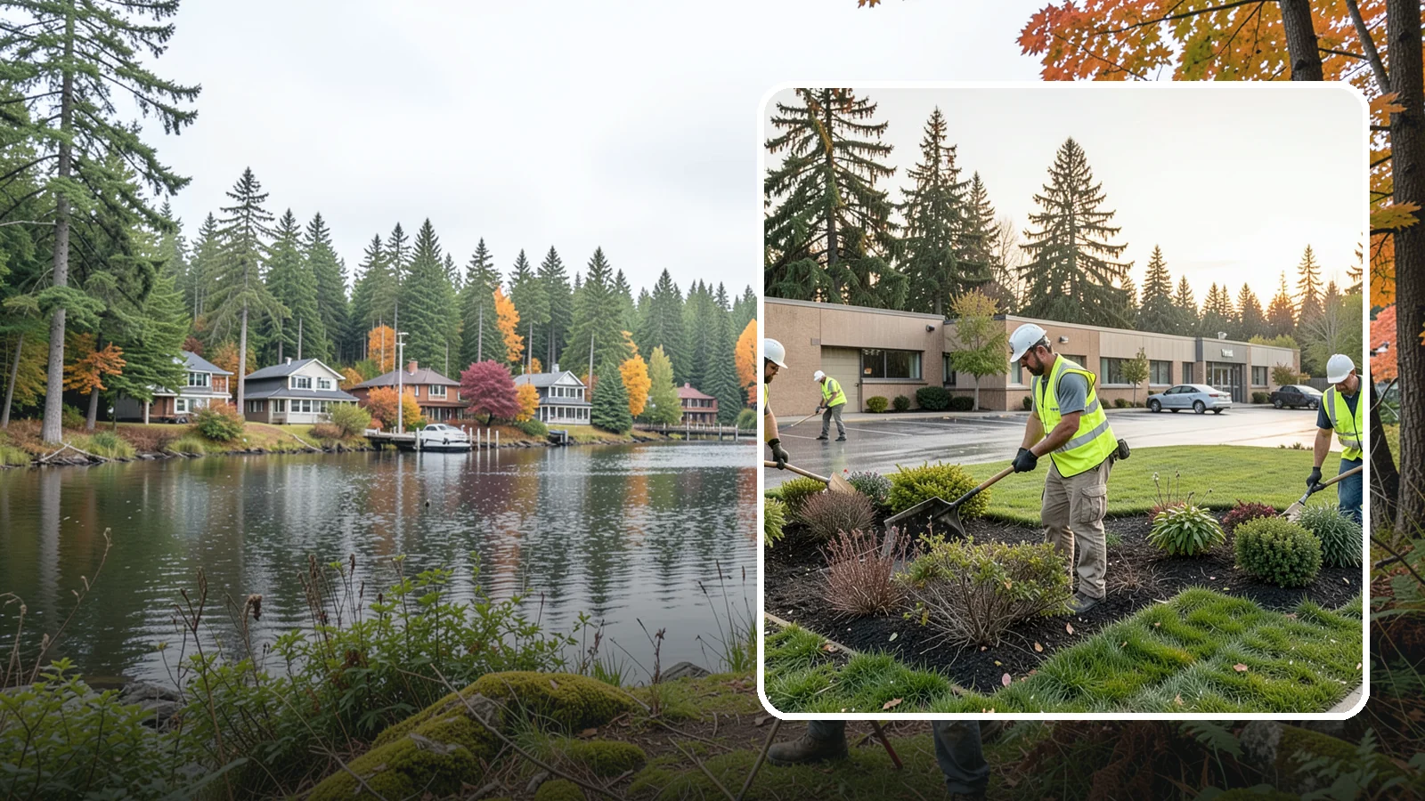 Transit Facility Grounds Maintenance in La Conner, Skagit County, WA - Grounds maintenance for transit centers, park-and-rides, and bus bases across Western Washington transit agencies.