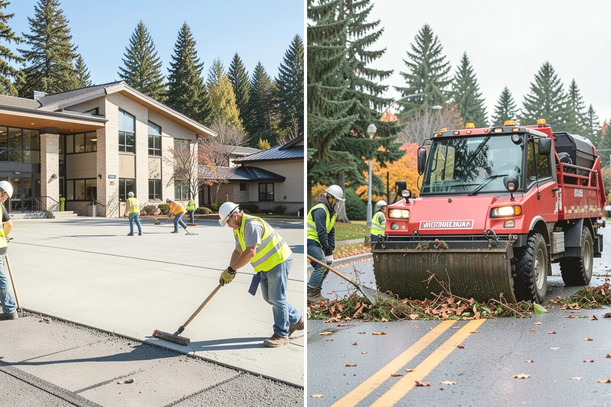 Transit Facility Grounds Maintenance in La Conner, Skagit County, WA - Coordinate with transit operations to identify active lanes and safe work windows