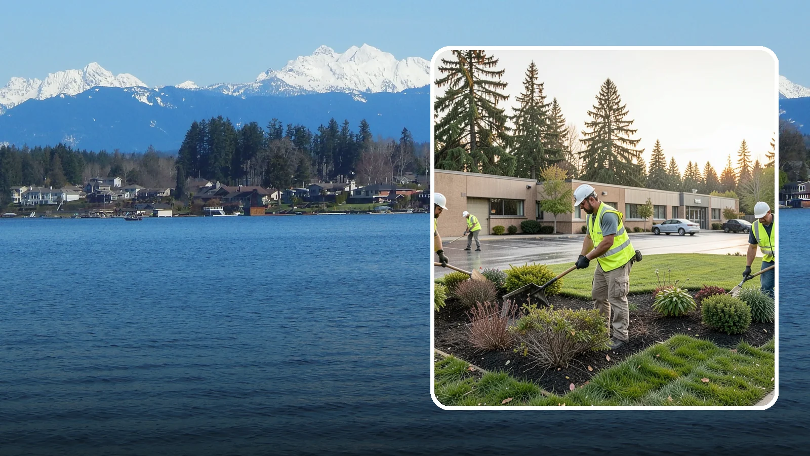 Transit Facility Grounds Maintenance in Lake Stevens, Snohomish County, WA - Grounds maintenance for transit centers, park-and-rides, and bus bases across Western Washington transit agencies.