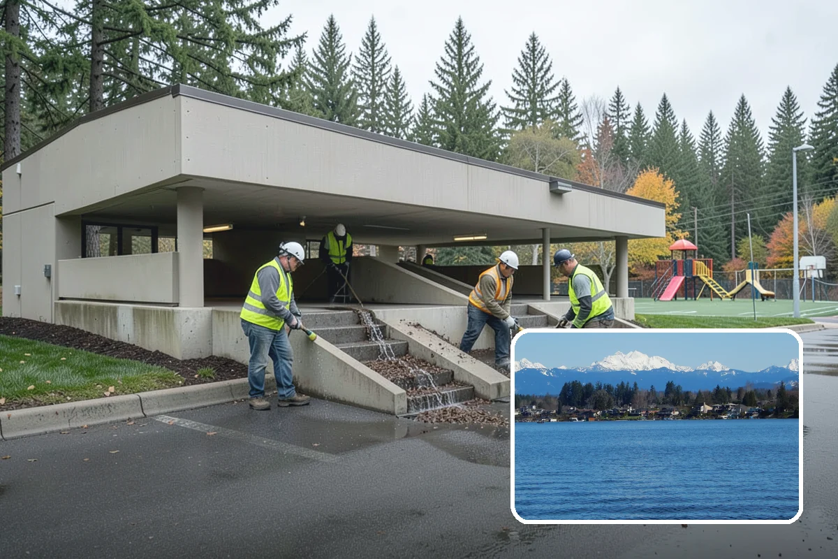 Transit Facility Grounds Maintenance in Lake Stevens, Snohomish County, WA - Maintenance that keeps buses and riders moving safely