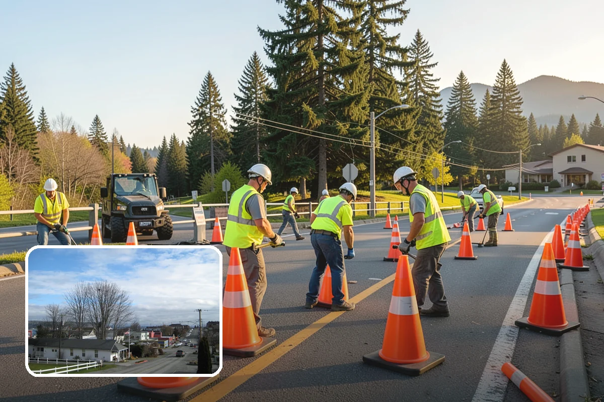 Transit Facility Grounds Maintenance in Langley, Island County, WA - Maintenance that keeps buses and riders moving safely
