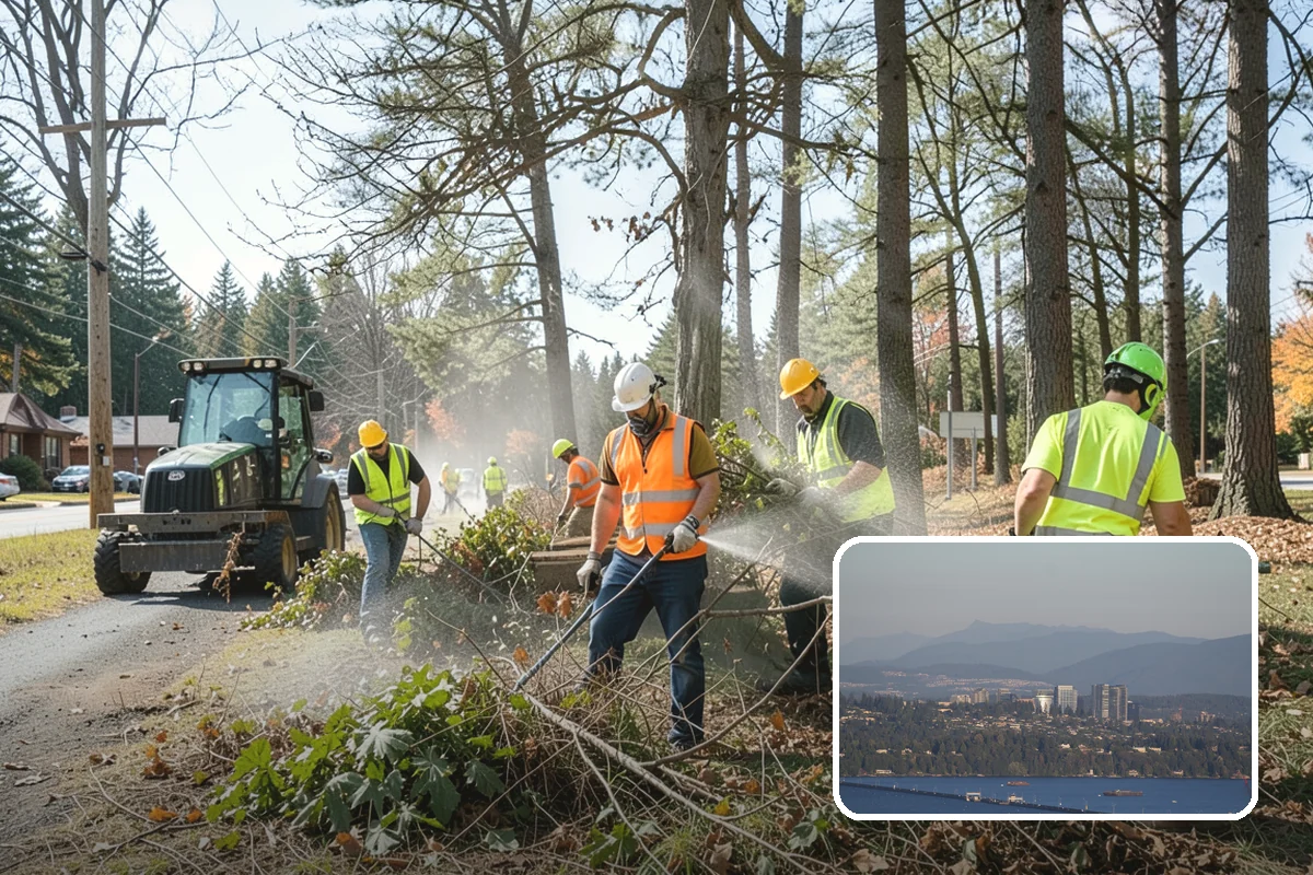 Transit Facility Grounds Maintenance in Medina, King County, WA - Maintenance that keeps buses and riders moving safely