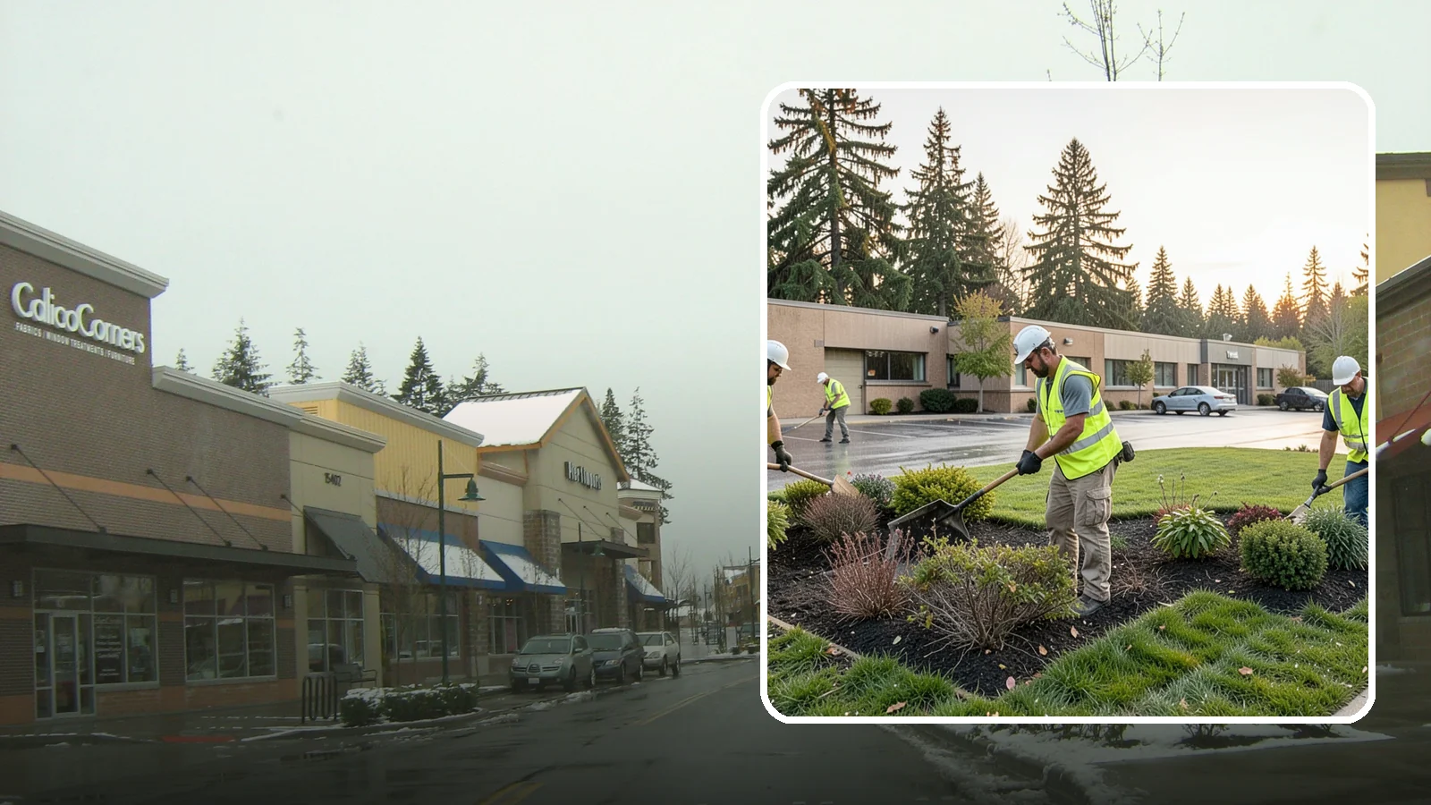 Transit Facility Grounds Maintenance in Mill Creek, Snohomish County, WA - Grounds maintenance for transit centers, park-and-rides, and bus bases across Western Washington transit agencies.
