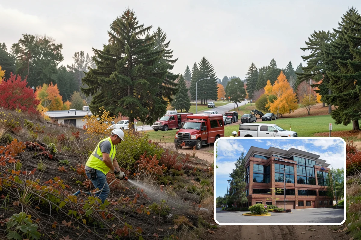 Transit Facility Grounds Maintenance in Mountlake Terrace, Snohomish County, WA - Maintenance that keeps buses and riders moving safely