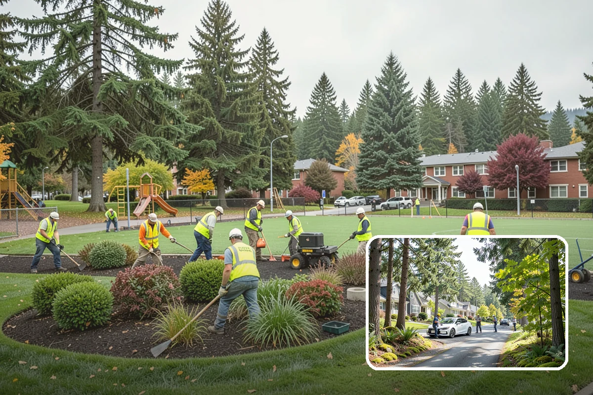 Transit Facility Grounds Maintenance in Normandy Park, King County, WA - Maintenance that keeps buses and riders moving safely