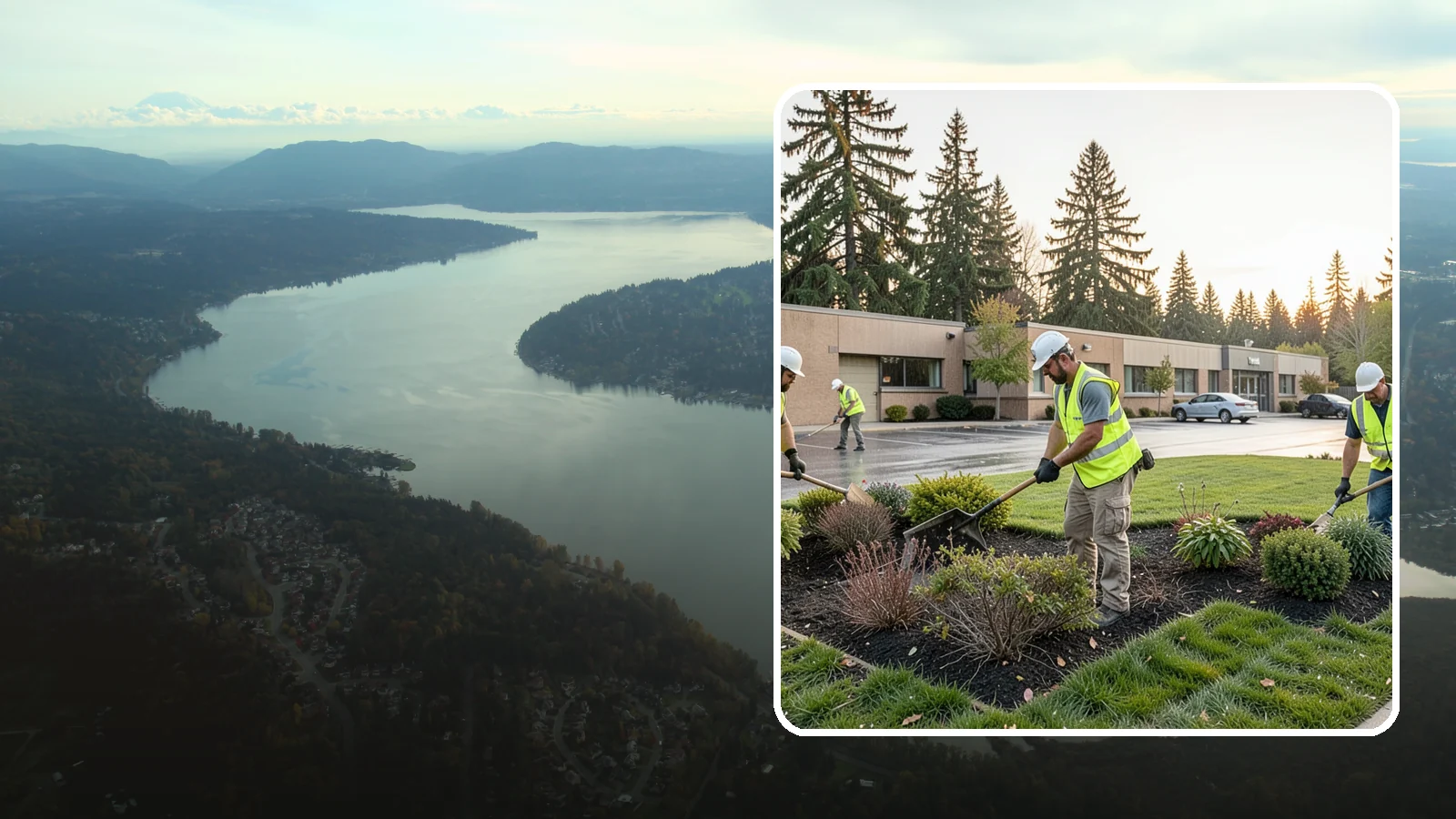 Transit Facility Grounds Maintenance in Sammamish, King County, WA - Grounds maintenance for transit centers, park-and-rides, and bus bases across Western Washington transit agencies.