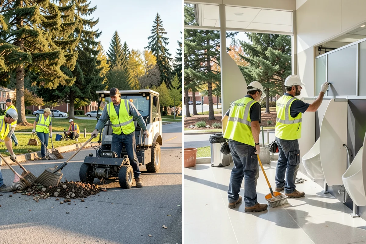 Transit Facility Grounds Maintenance in SeaTac, King County, WA - Coordinate with transit operations to identify active lanes and safe work windows