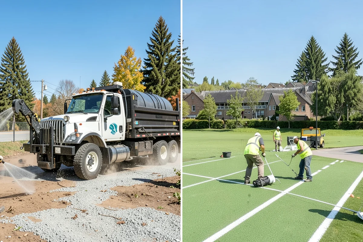 Transit Facility Grounds Maintenance in Seattle, King County, WA - Coordinate with transit operations to identify active lanes and safe work windows