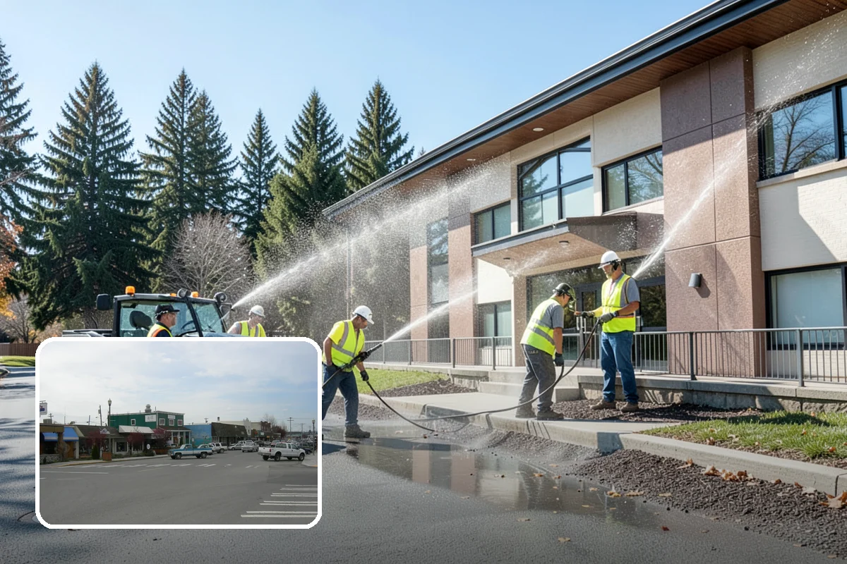 Transit Facility Grounds Maintenance in Stanwood, Snohomish County, WA - Maintenance that keeps buses and riders moving safely