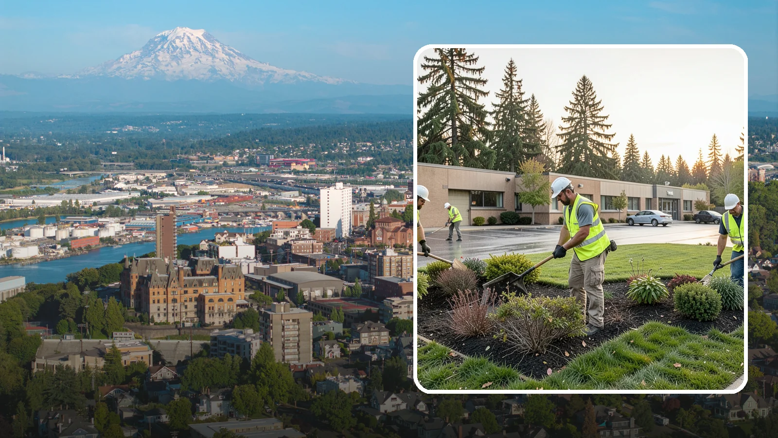Transit Facility Grounds Maintenance in Tacoma, Pierce County, WA - Grounds maintenance for transit centers, park-and-rides, and bus bases across Western Washington transit agencies.