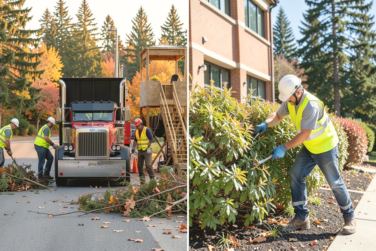 Transit Facility Grounds Maintenance in Yarrow Point, King County, WA - Coordinate with transit operations to identify active lanes and safe work windows
