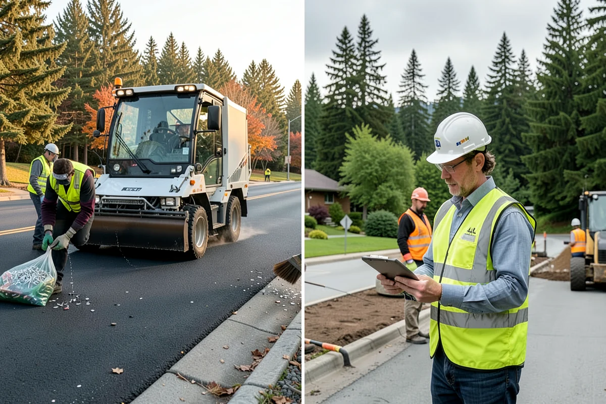 Transit Shelter Washing in Arlington, Snohomish County, WA - Inventory shelter locations, materials, and glazing types