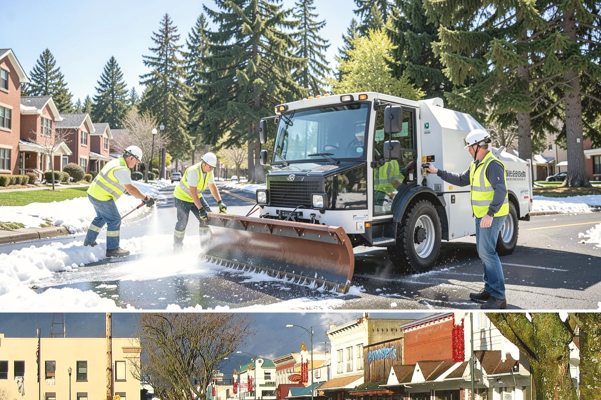 Transit Shelter Washing in Arlington, Snohomish County, WA - Shelter washing is effective year-round, but roof moss and algae treatment yields the best results scheduled for spring and again...