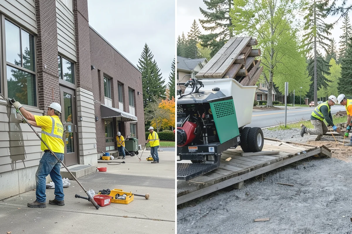 Transit Shelter Washing in Auburn, King County, WA - Inventory shelter locations, materials, and glazing types