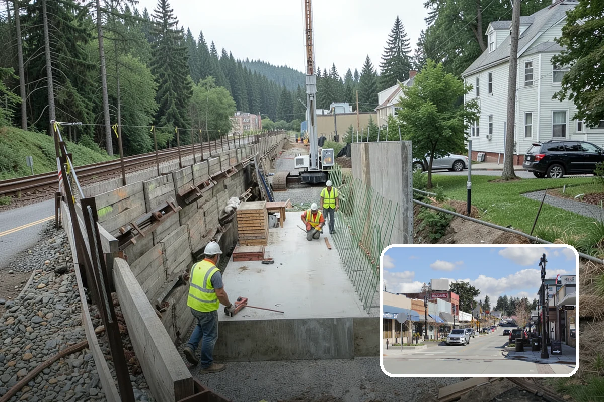 Transit Shelter Washing in Bothell, King County, WA - Restores clear glazing and improves rider sightlines and comfort
