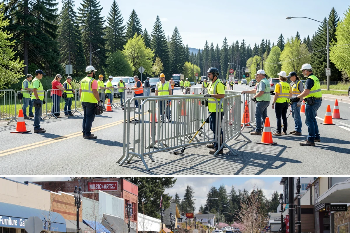 Transit Shelter Washing in Bothell, King County, WA - Shelter washing is effective year-round, but roof moss and algae treatment yields the best results scheduled for spring and again...
